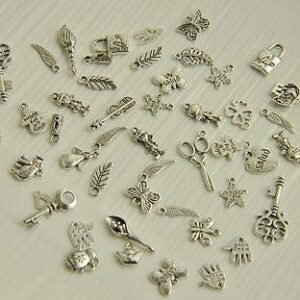 drum bead - tube spacer beads - metal drum beads- tube spacer beads - beads for you 10pcs