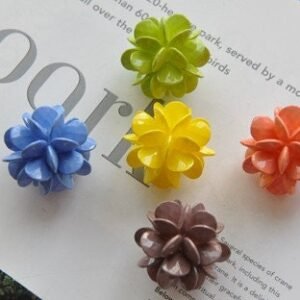 3D Flower Charm Resin Pendant | Headdress Earrings Drop Charms | DIY Jewelry