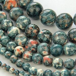 charming beads - beads for you - drum bead  - natural beads 10pcs  gemstone pony beads