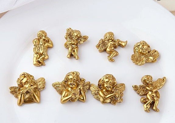 Resin 3D Angel Charms - Perfect for Women, Girls, and Baby Gifts