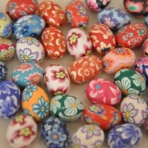 charms for slime-20pcs vintage style  POLYMER CLAY  bead   Cabochons  pendant finding