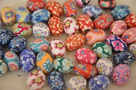 charms for slime-20pcs vintage style  POLYMER CLAY  bead   Cabochons  pendant finding