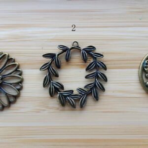 10 pcs  antique bronze leaf - antique bronze tree -antique bronze  plating  leaves  pendant finding