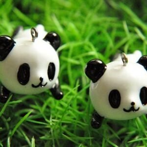 Flatback Resin panda Cabochons for DIY Craft Supplies