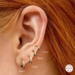 S925 silver Thin Hoops Rings for Ear, Nose Piercings, No Hinge Design, 5mm|6mm|7mm|8mm